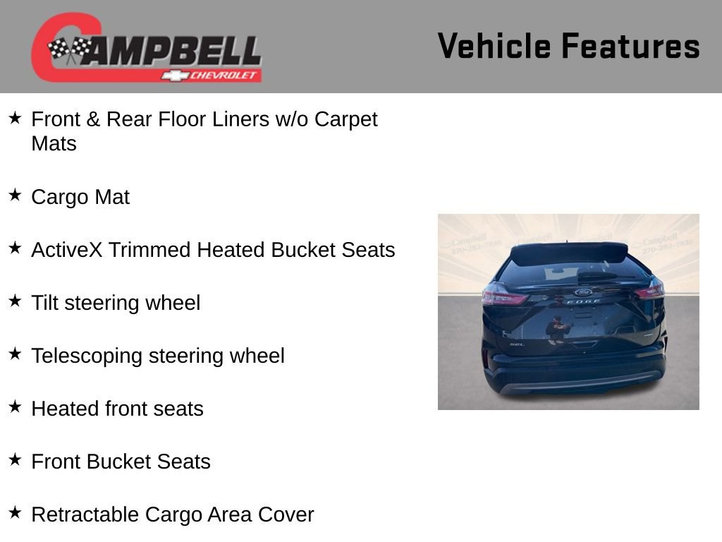 Used 2024 Ford Edge SEL w/ Cargo Accessory Package image 10