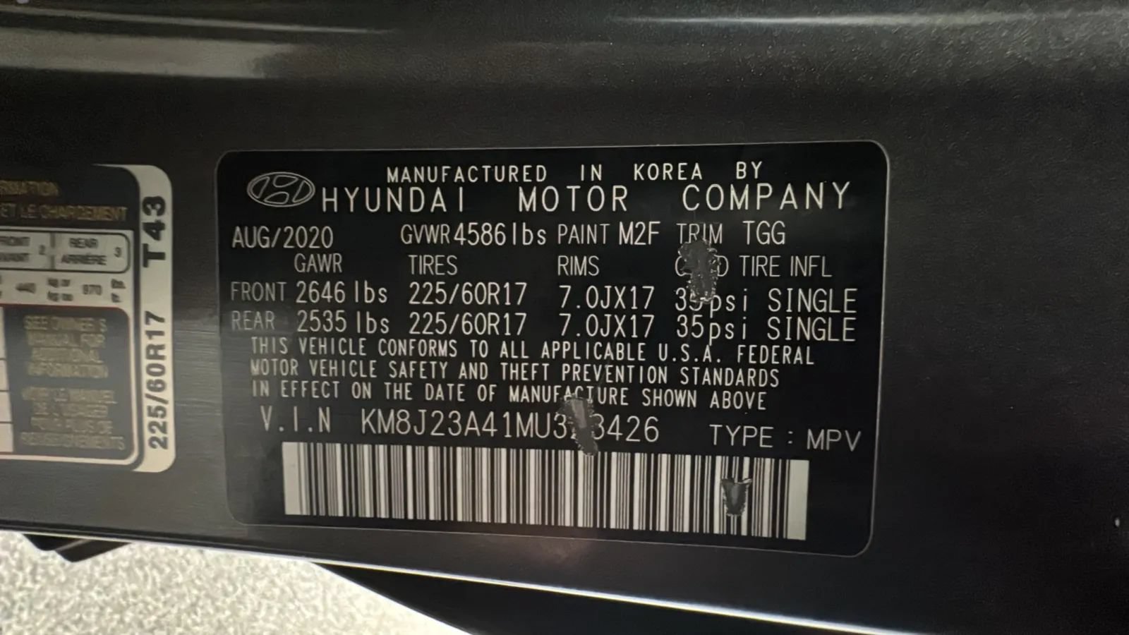 Used 2021 Hyundai Tucson SE w/ Cargo Package FWD image 26