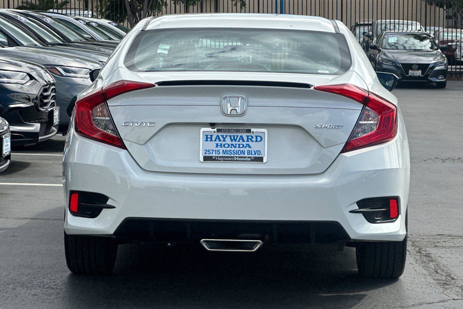 Certified 2019 Honda Civic Sport image 4