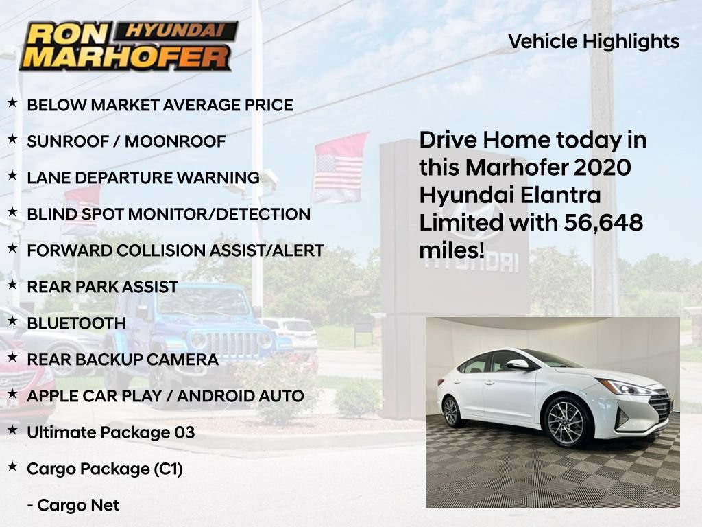 Used 2020 Hyundai Elantra Limited w/ Ultimate Package 03 FWD image 15