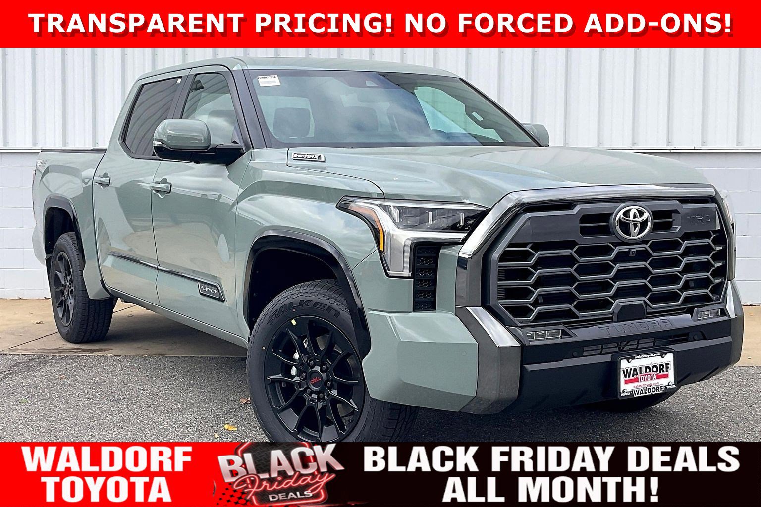 New 2026 Toyota Tundra Platinum