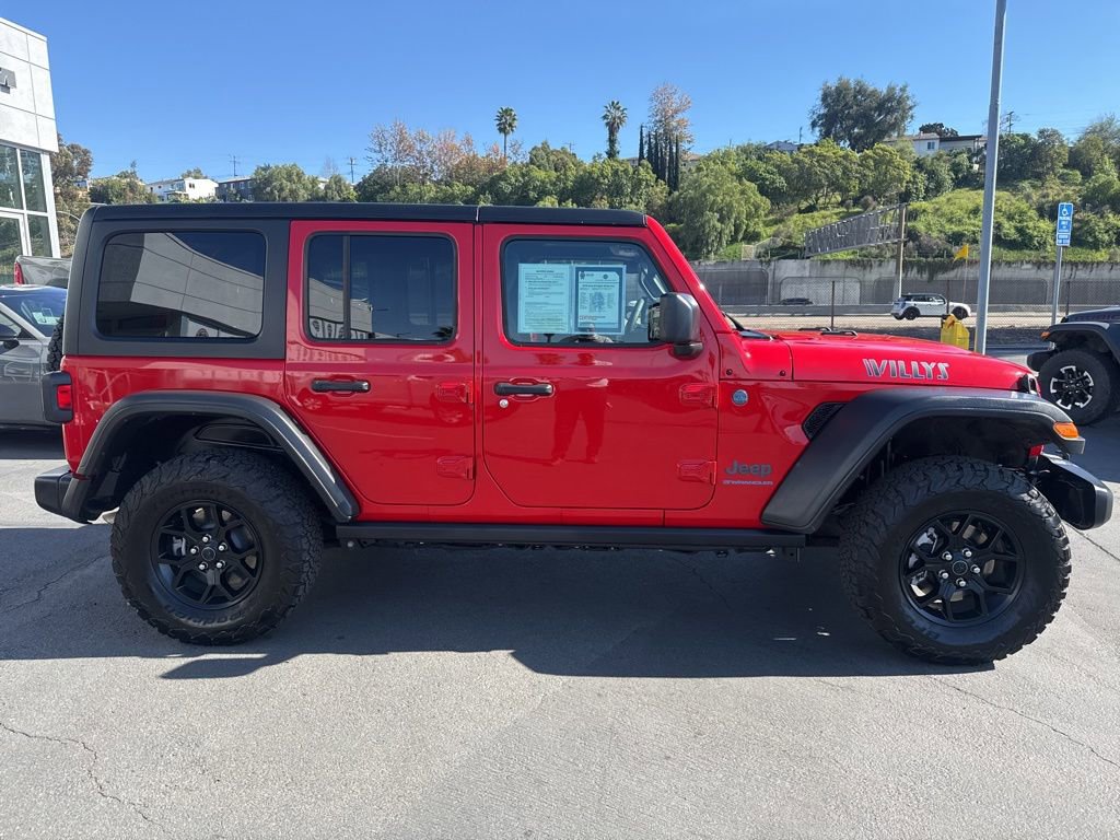 Certified 2025 Jeep Wrangler Unlimited Sport S 4xe image 9
