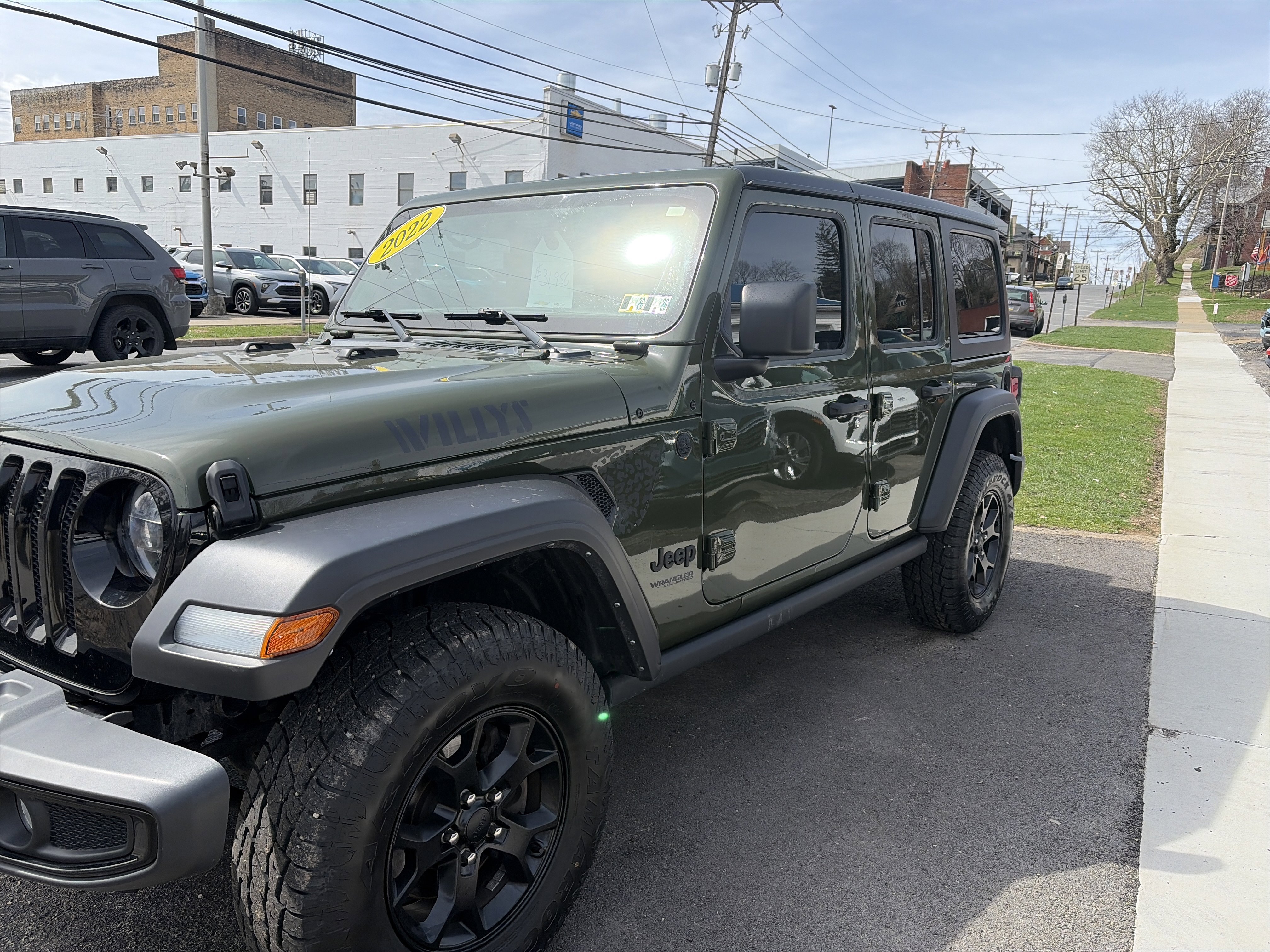 Used 2022 Jeep Wrangler Unlimited Sport image 3