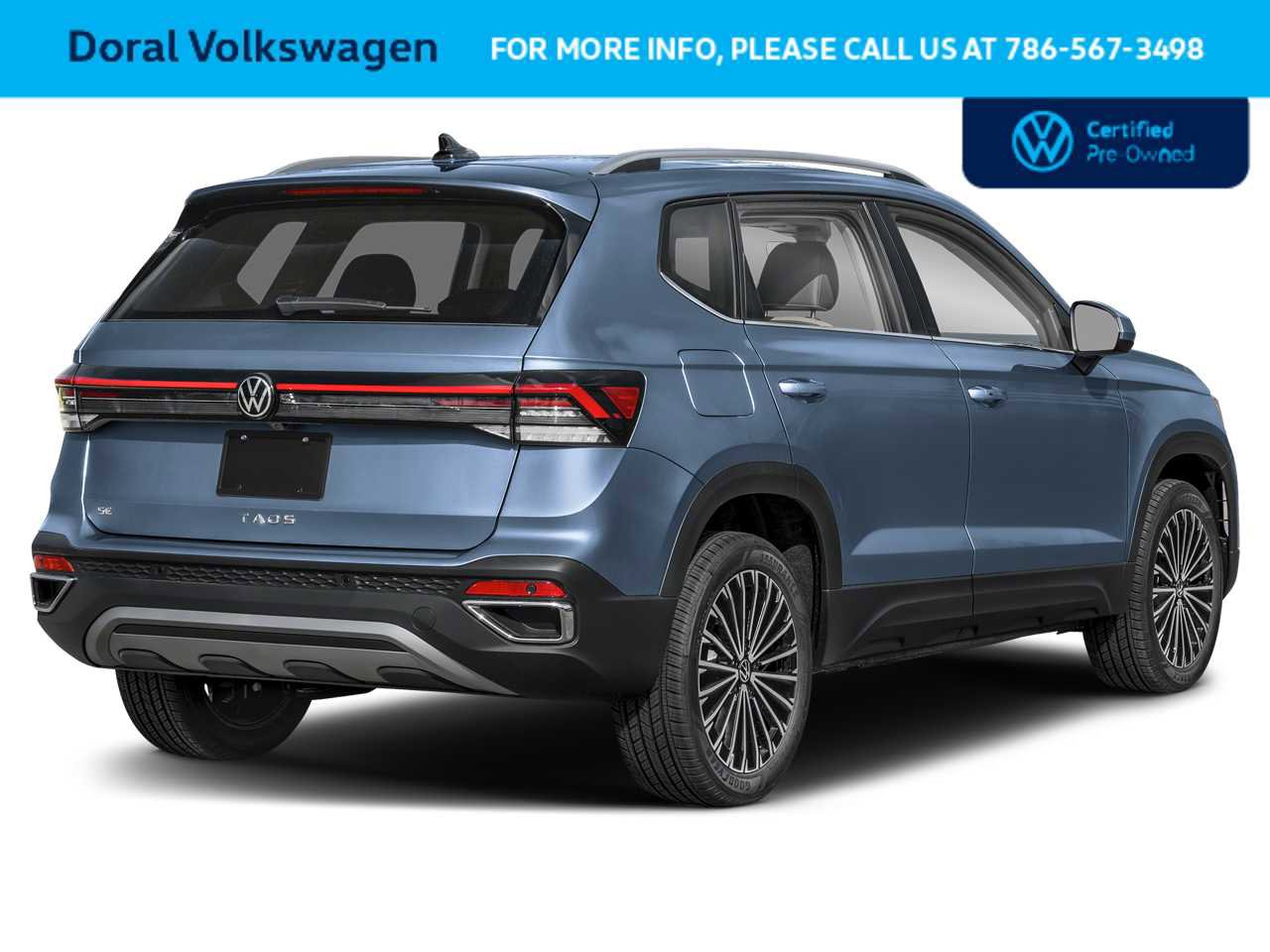 Used 2025 Volkswagen Taos SE FWD image 2