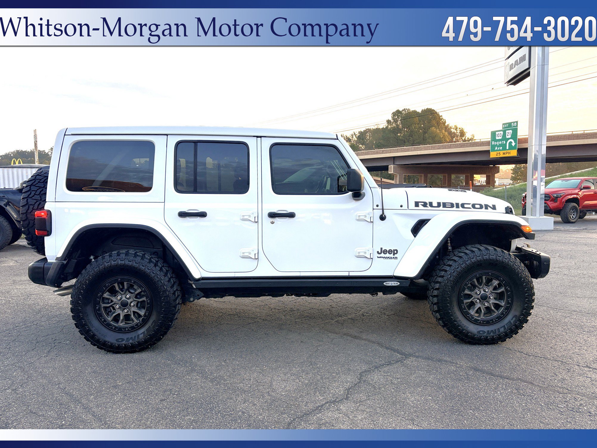 Used 2022 Jeep Wrangler Unlimited Rubicon w/ Trailer Tow Package AWD/4WD image 4
