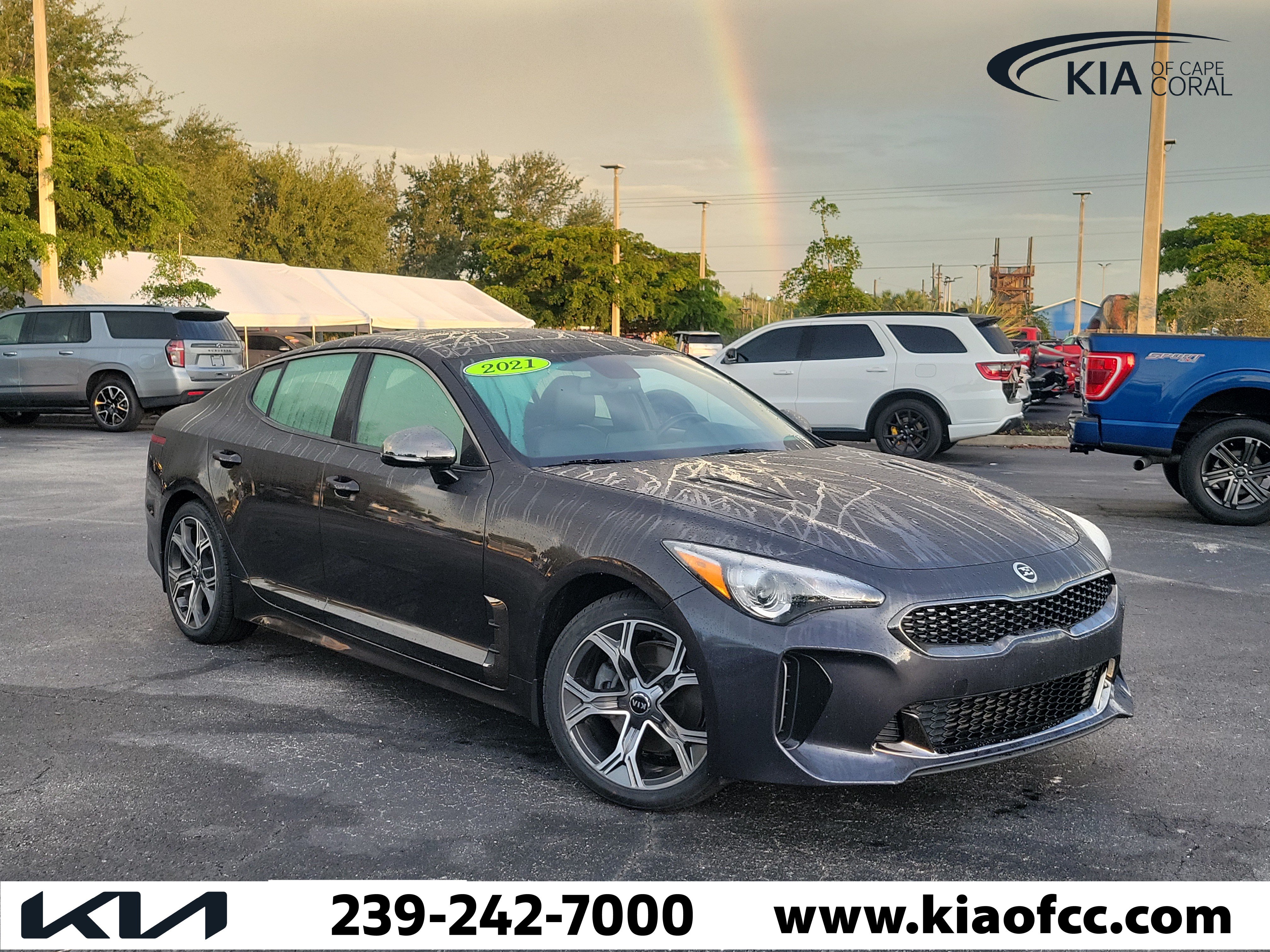 Certified 2021 Kia Stinger GT-Line w/ Sun & Sound Package