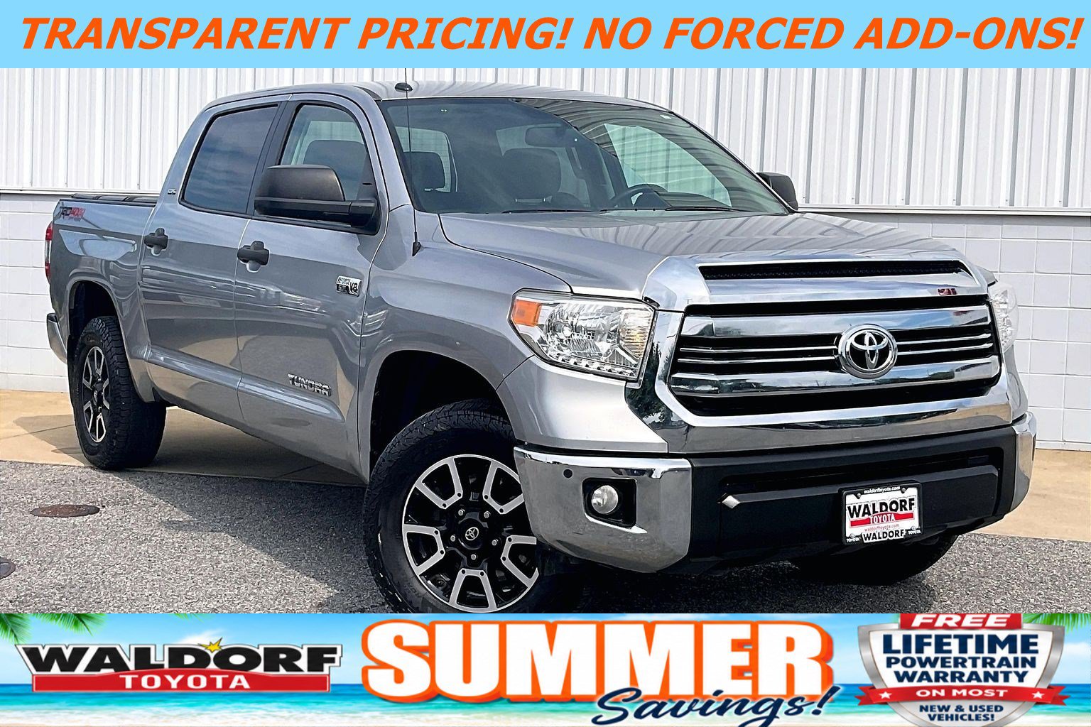 Used 2017 Toyota Tundra SR5 w/ TRD Off Road Package