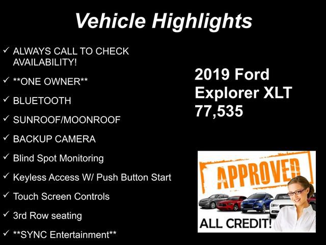 Used 2019 Ford Explorer XLT w/ Equipment Group 202A image 9