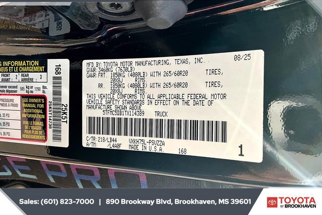 New 2026 Toyota Tundra 1794 Edition image 7