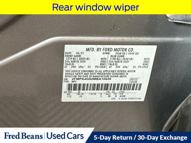 Used 2021 Ford Edge SE AWD/4WD image 35