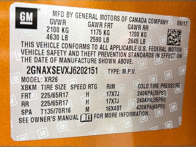 Used 2018 Chevrolet Equinox LT image 30