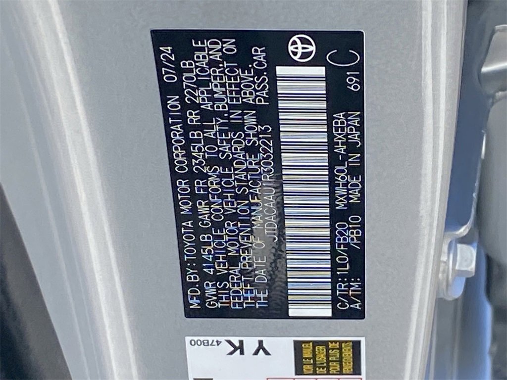 Certified 2024 Toyota Prius Limited image 34