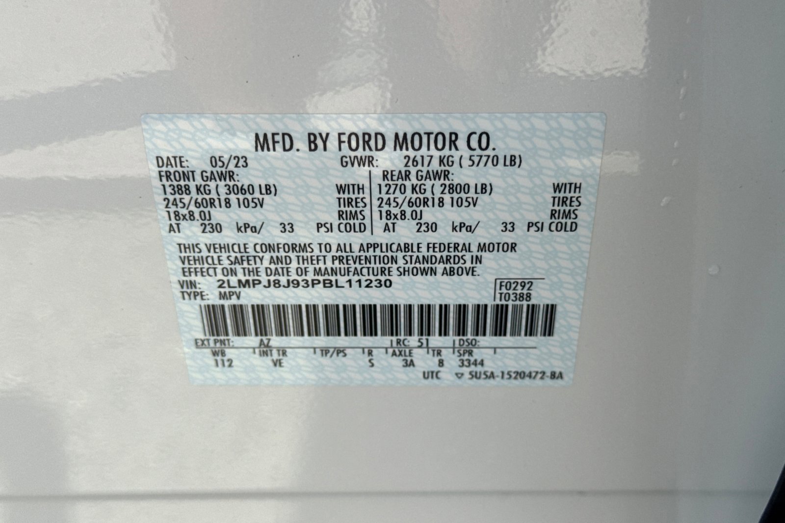 Certified 2023 Lincoln Nautilus AWD image 29