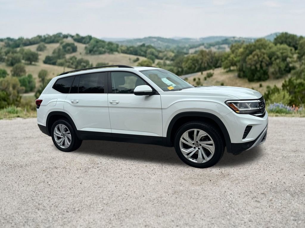 Used 2021 Volkswagen Atlas SE w/ Panoramic Sunroof Package FWD image 24