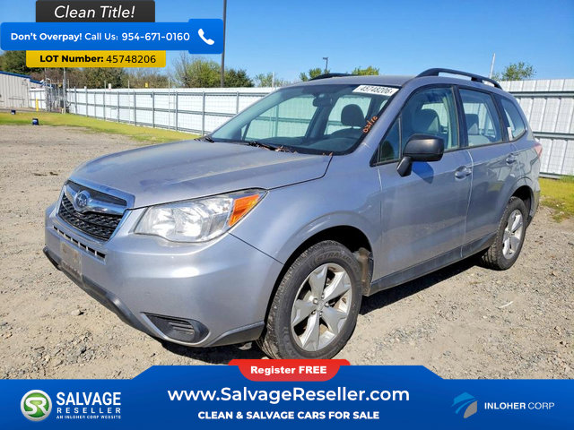 Used 2016 Subaru Forester 2.5i w/ Alloy Wheel Package