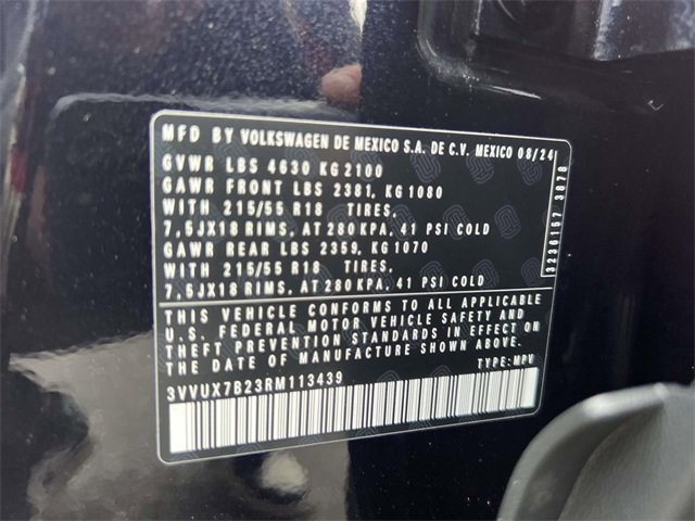 Used 2024 Volkswagen Taos SE image 19