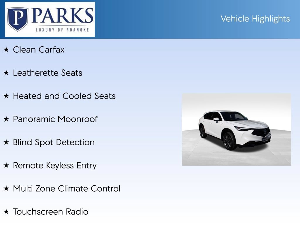 Certified 2025 Acura ADX A-Spec AWD/4WD image 4