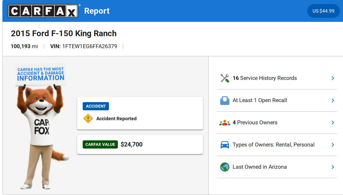 Used 2015 Ford F150 King Ranch w/ Equipment Group 601A Luxury AWD/4WD image 50