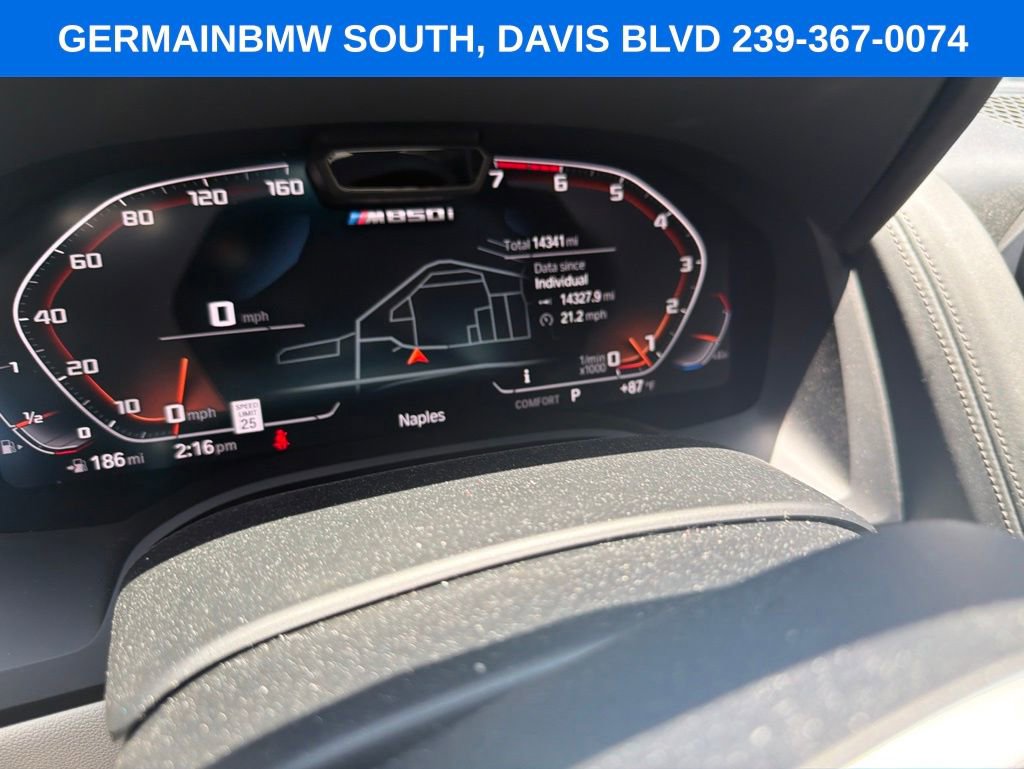 Certified 2024 BMW M850i xDrive Convertible AWD/4WD image 30
