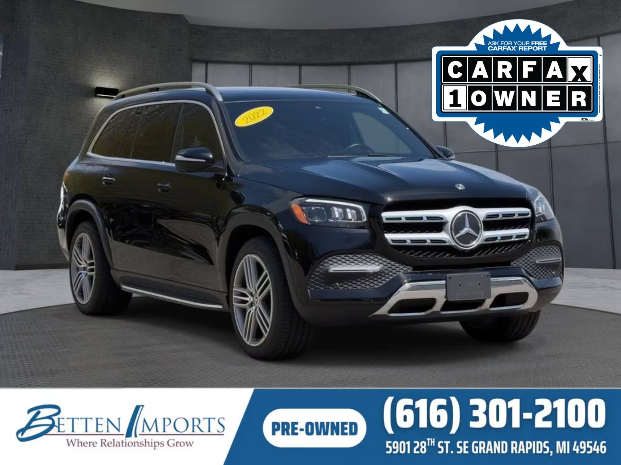 Used 2022 Mercedes-Benz GLS 450 4MATIC image 1