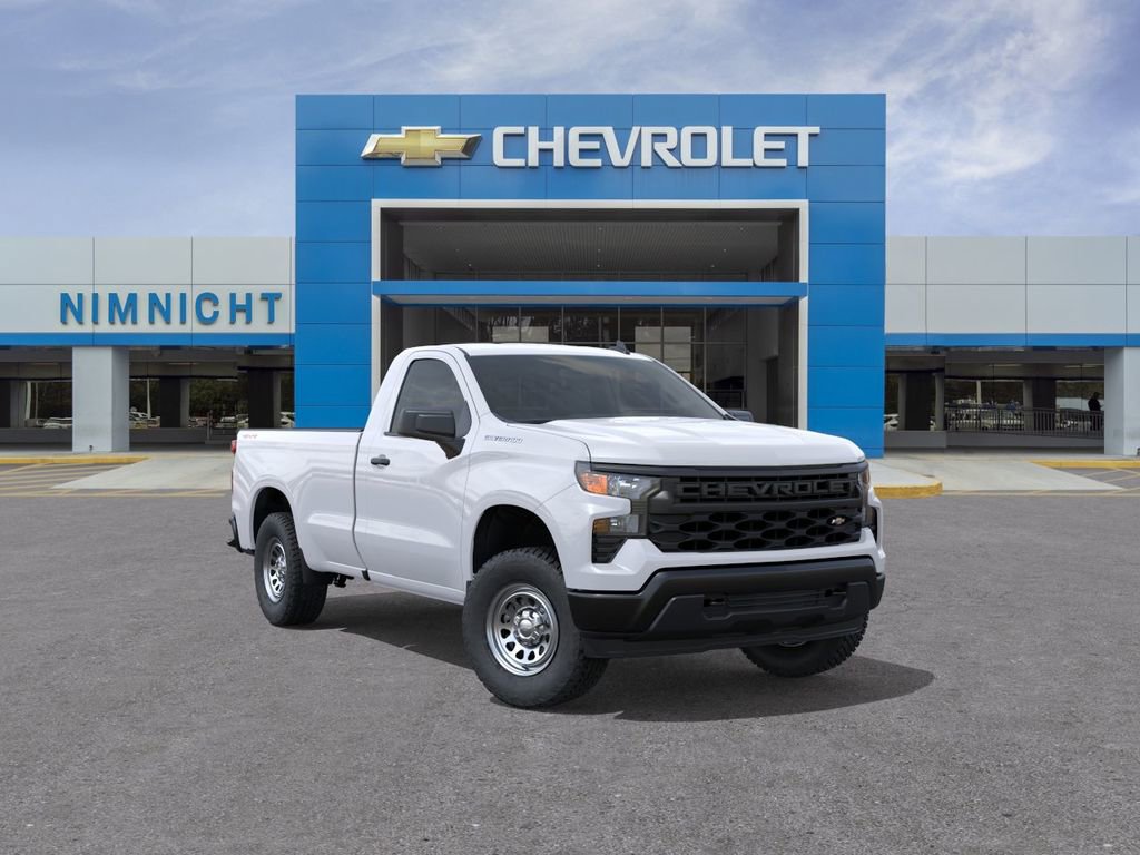 New 2025 Chevrolet Silverado 1500 W/T w/ WT Value Package AWD/4WD image 1