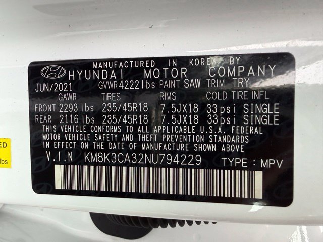 Used 2022 Hyundai Kona N Line AWD/4WD image 47