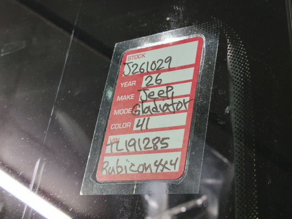New 2026 Jeep Gladiator Rubicon AWD/4WD image 22