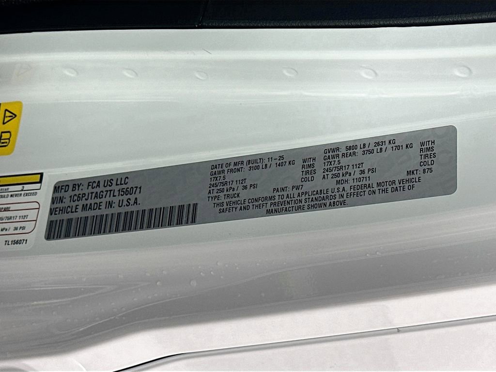 New 2026 Jeep Gladiator Sport image 19