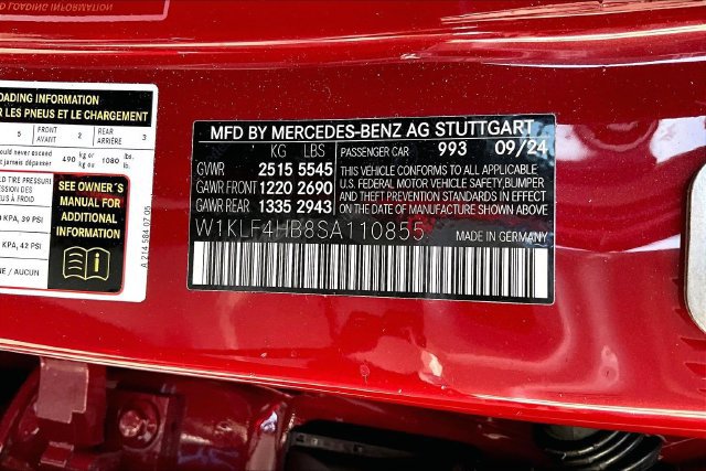 Used 2025 Mercedes-Benz E 350 4MATIC Sedan w/ Driver Assistance Package image 3