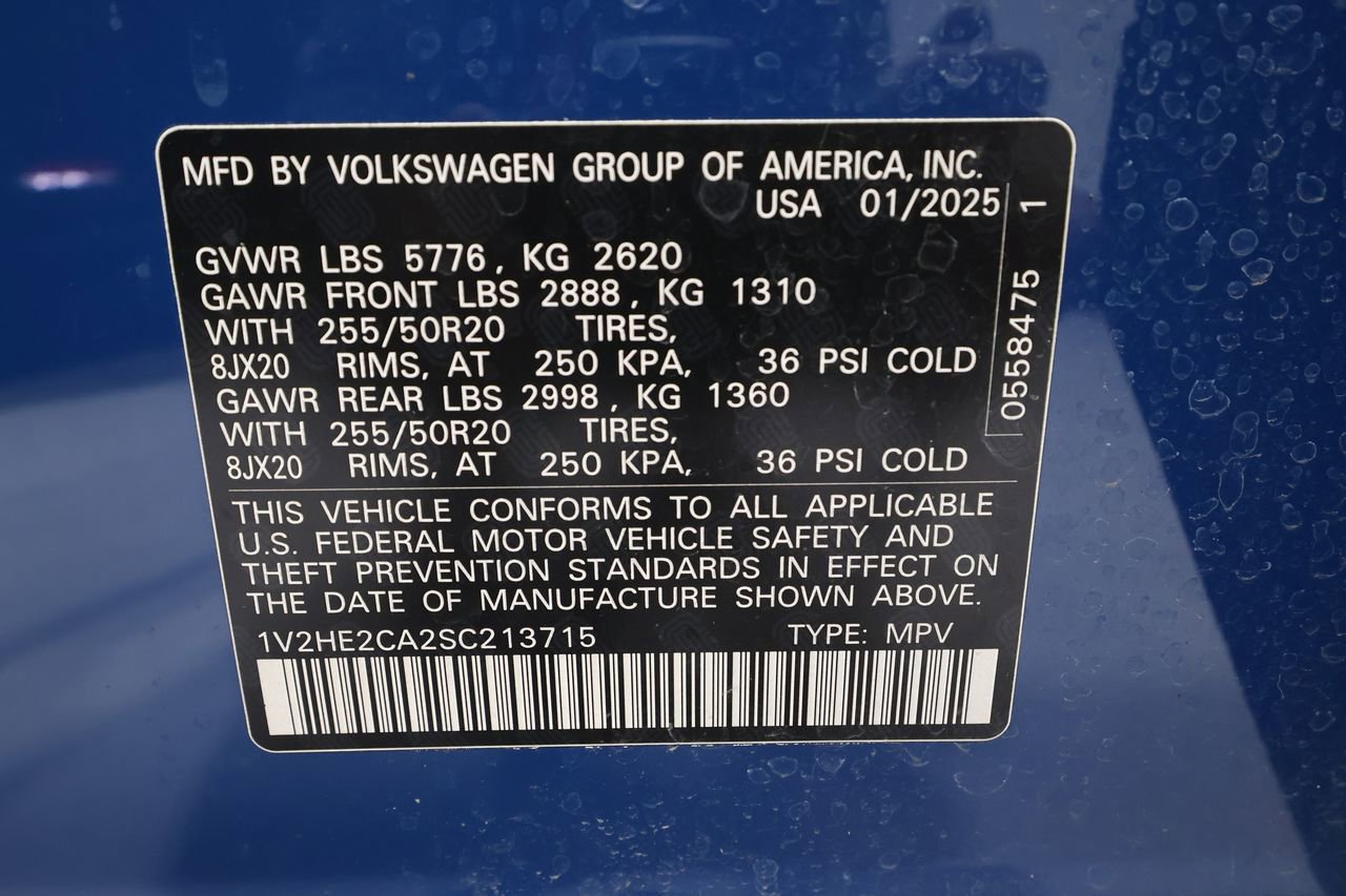 Used 2025 Volkswagen Atlas Cross Sport SE image 30