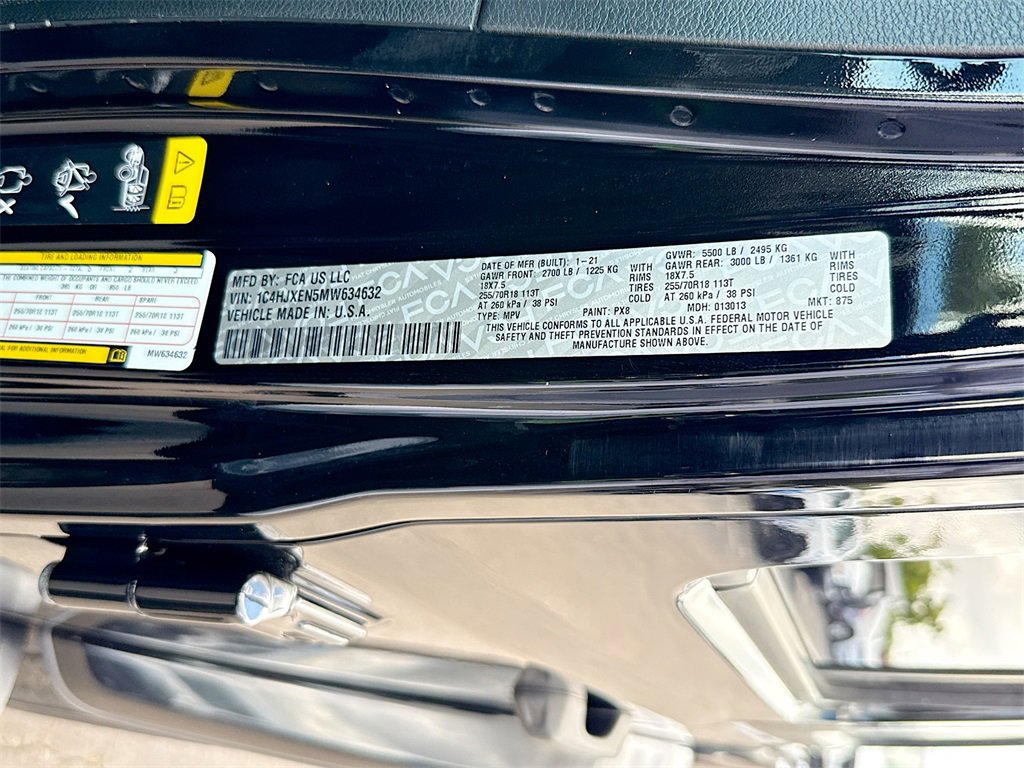 Used 2021 Jeep Wrangler Unlimited Sahara image 36