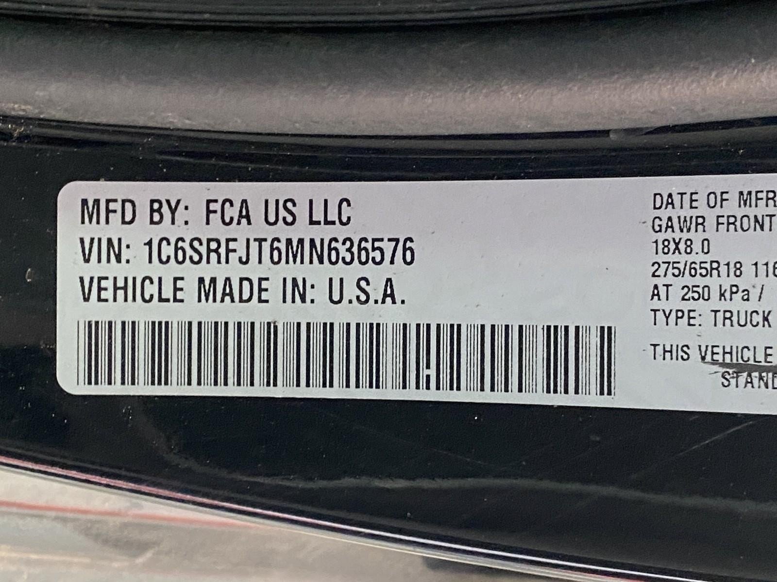 Used 2021 RAM 1500 Laramie AWD/4WD image 23