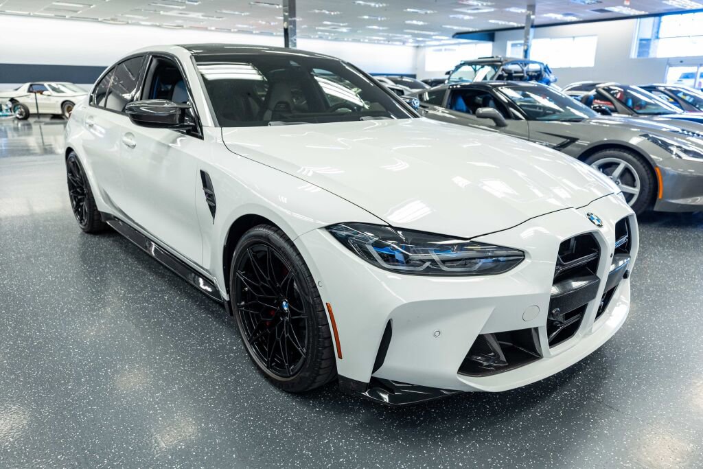 Used 2024 BMW M3 Competition w/ M Carbon Exterior Package image 3