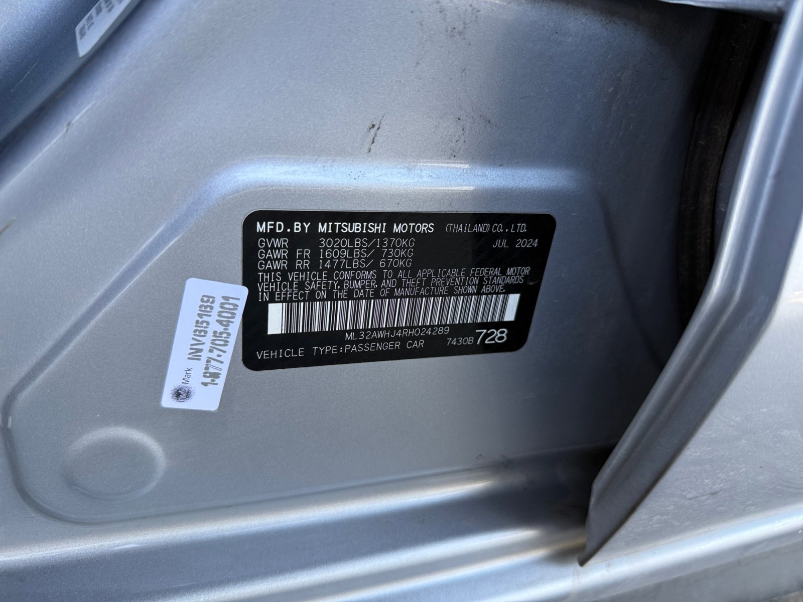 Used 2024 Mitsubishi Mirage Black Edition image 20