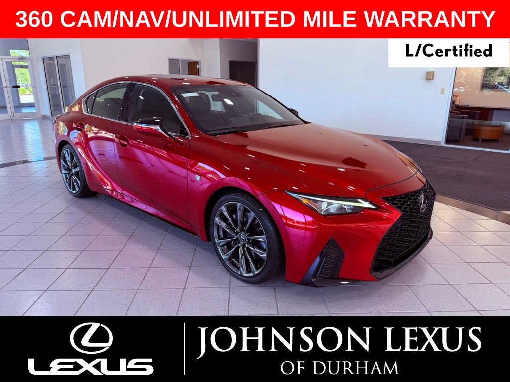 Certified 2023 Lexus IS 350 F Sport