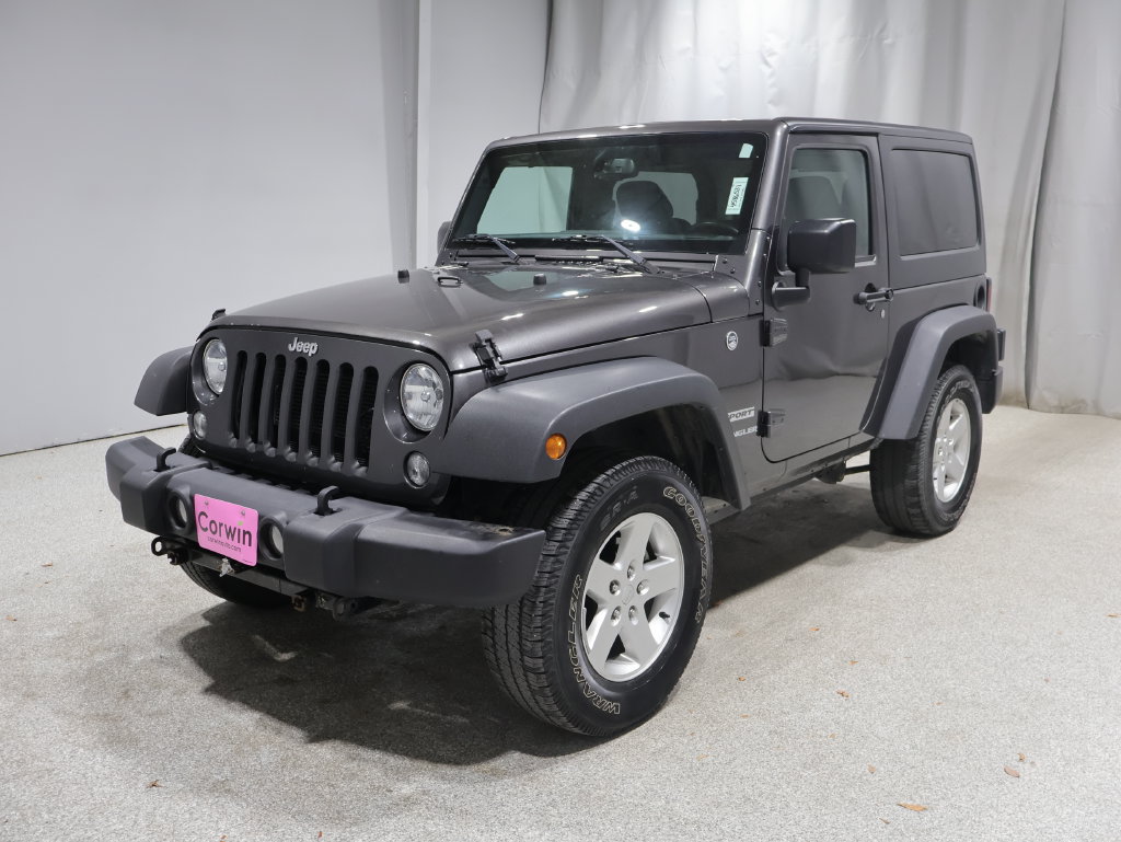Used 2017 Jeep Wrangler Sport w/ Quick Order Package 24S AWD/4WD image 6