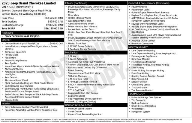 Used 2023 Jeep Grand Cherokee Limited image 6