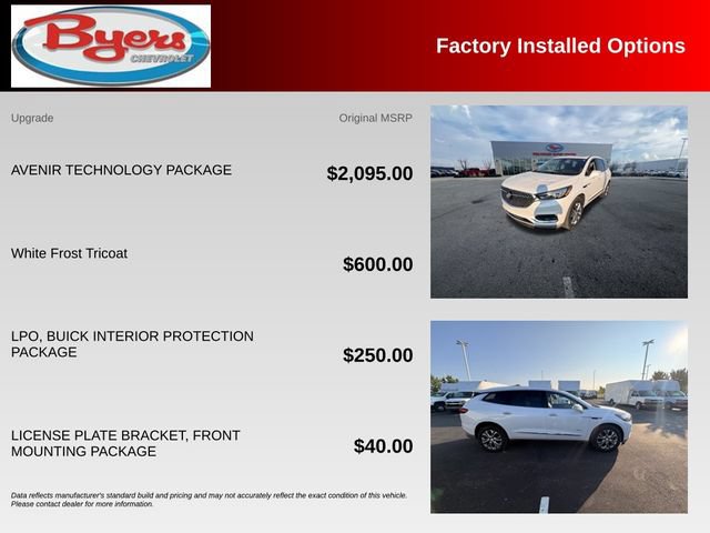 Used 2019 Buick Enclave Avenir w/ Avenir Technology Package AWD/4WD image 10