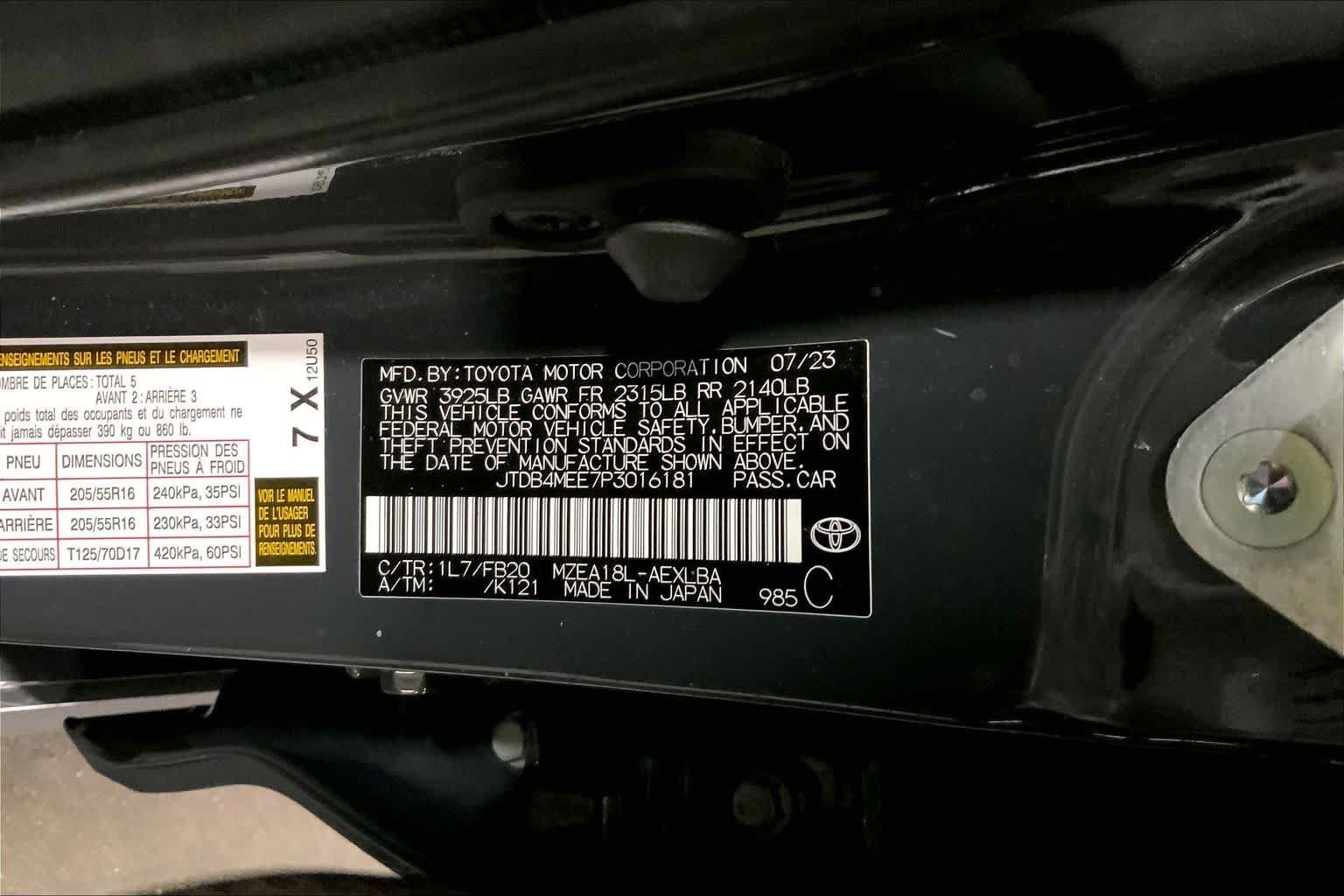 Used 2023 Toyota Corolla LE FWD image 37