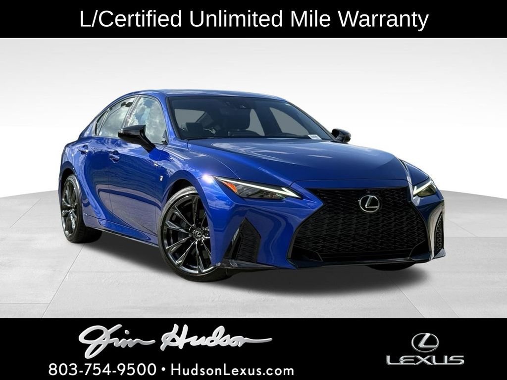 Certified 2025 Lexus IS 350 F Sport w/ Navigation Package