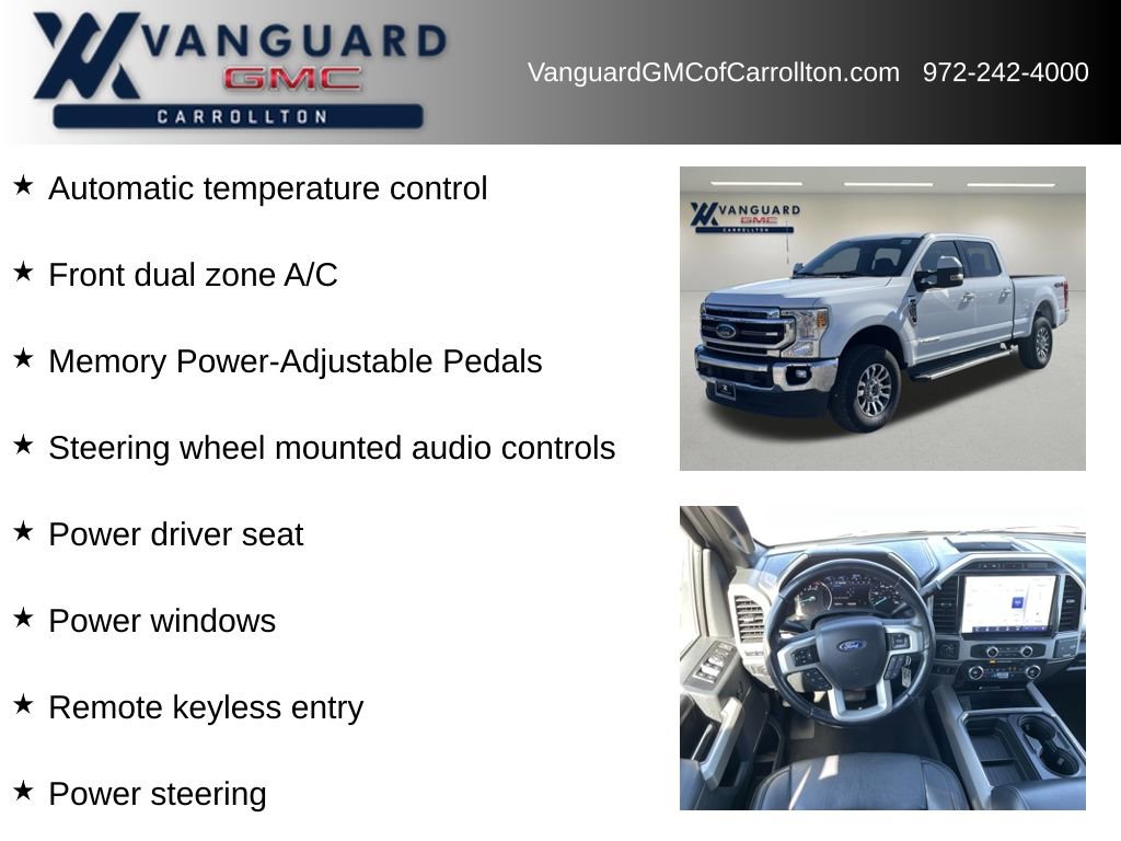 Used 2022 Ford F250 Lariat w/ Lariat Value Package image 12