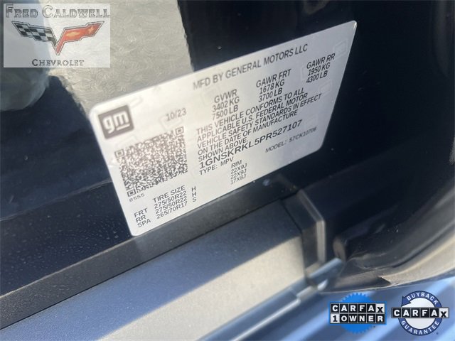 Certified 2023 Chevrolet Tahoe RST w/ Sport Performance Package image 40