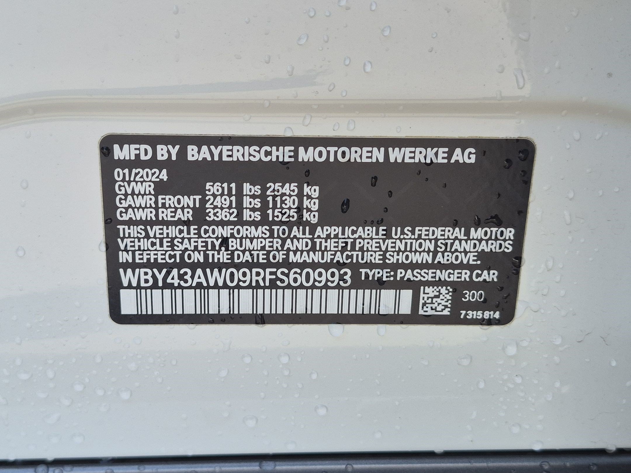 Certified 2024 BMW i4 eDrive35 w/ Convenience Package RWD image 32