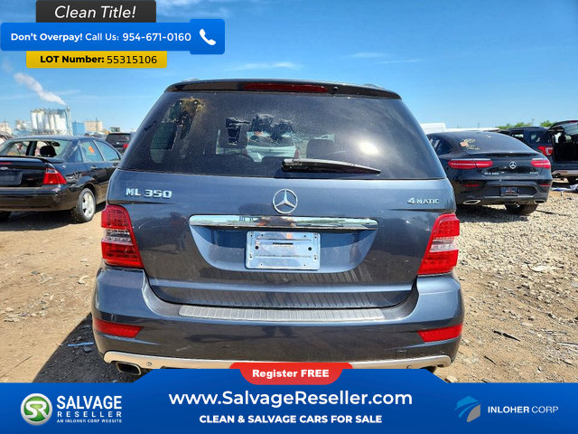 Used 2011 Mercedes-Benz ML 350 4MATIC w/ Premium 1 Pkg image 8