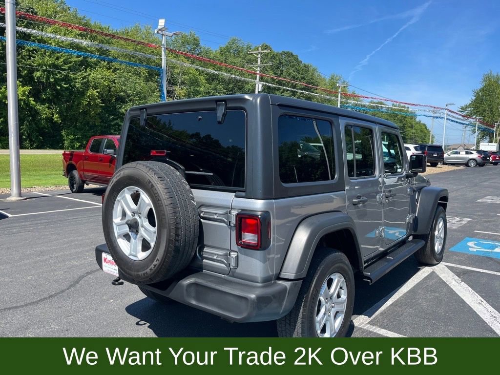 Used 2019 Jeep Wrangler Unlimited Sport S AWD/4WD image 4