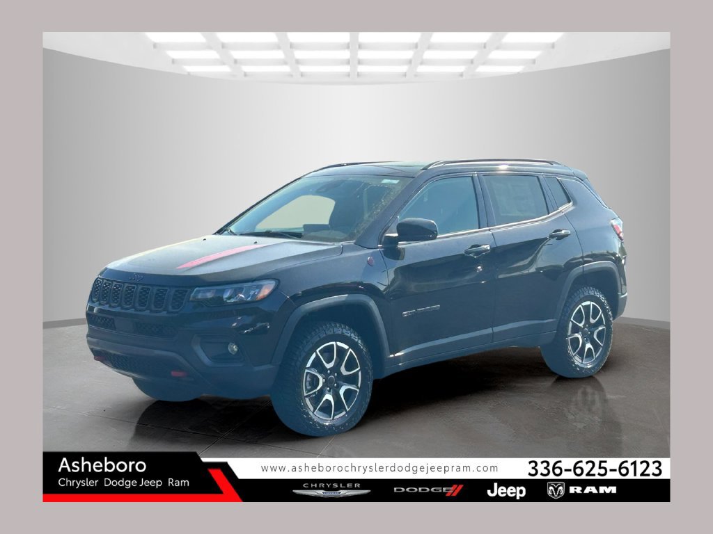 New 2026 Jeep Compass Trailhawk w/ Sun, Sound & Navigation Group
