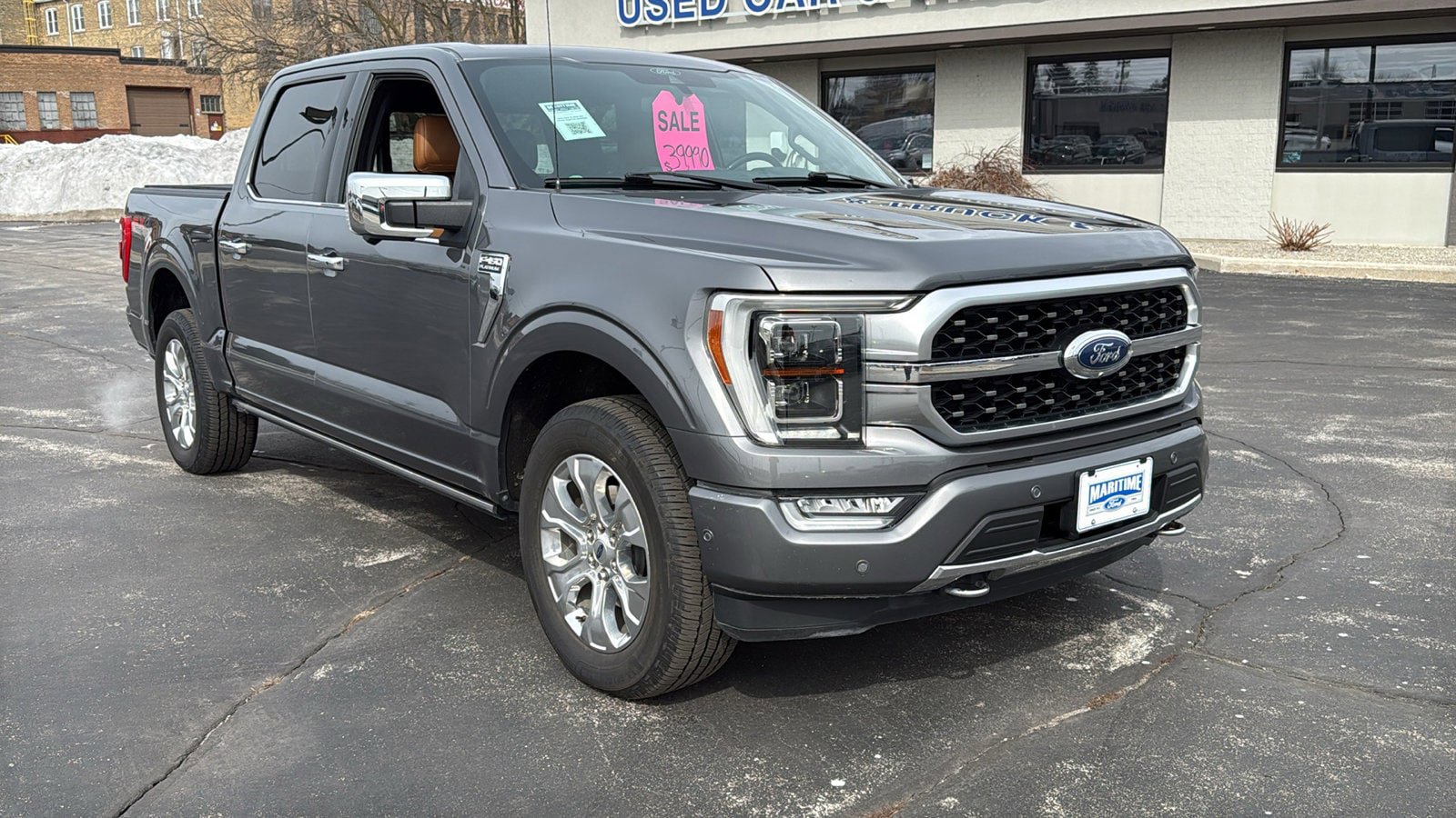 Used 2021 Ford F150 Platinum w/ FX4 Off-Road Package image 2