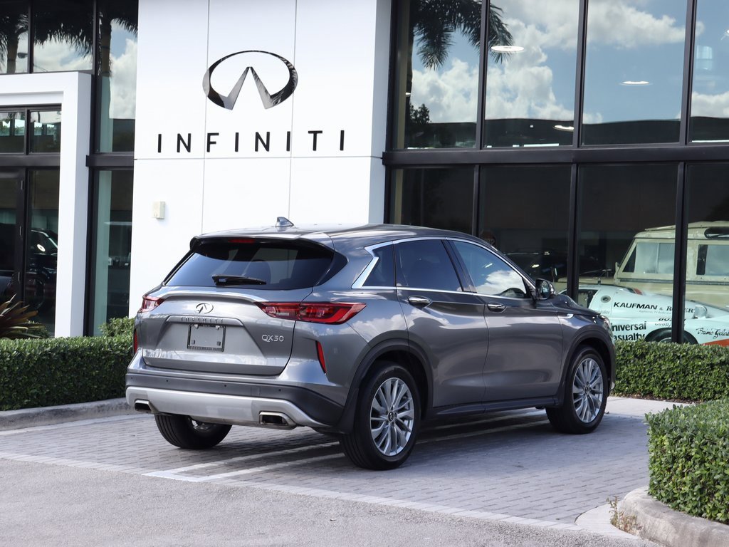 Certified 2023 INFINITI QX50 Pure image 4
