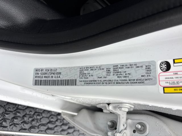 Used 2023 RAM 1500 Laramie AWD/4WD image 32