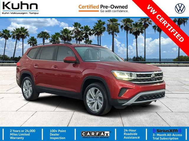 Certified 2022 Volkswagen Atlas SE w/ Panoramic Sunroof Package video 1